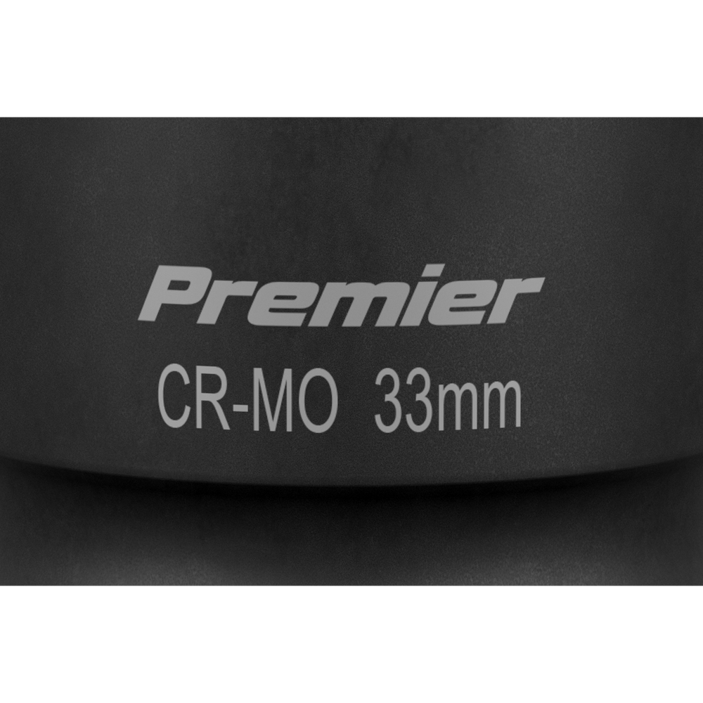 Sealey IS133 Premier Impact Socket 1"Sq Drive 33mm - additional view 7