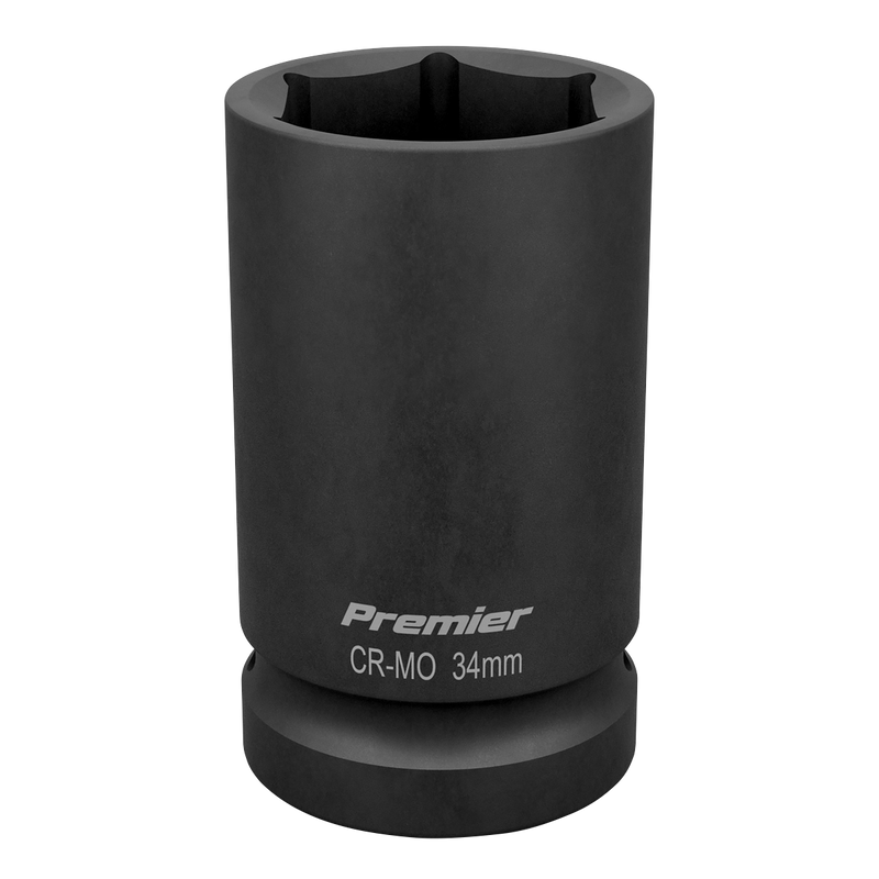 Sealey IS134D Premier Deep Impact Socket 1"Sq Drive 34mm - additional view 5
