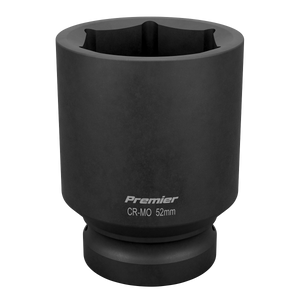 Sealey IS152D Premier Deep Impact Socket 1"Sq Drive 52mm - additional view 4