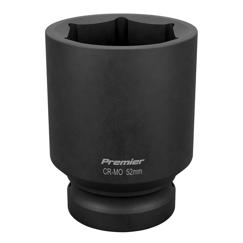 Sealey IS152D Premier Deep Impact Socket 1"Sq Drive 52mm - additional view 4