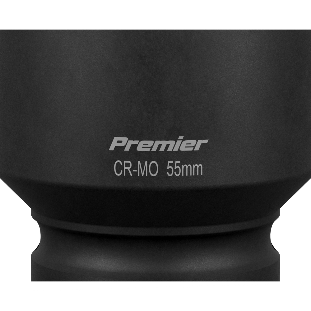Sealey IS155D Premier Deep Impact Socket 1"Sq Drive 55mm - additional view 8