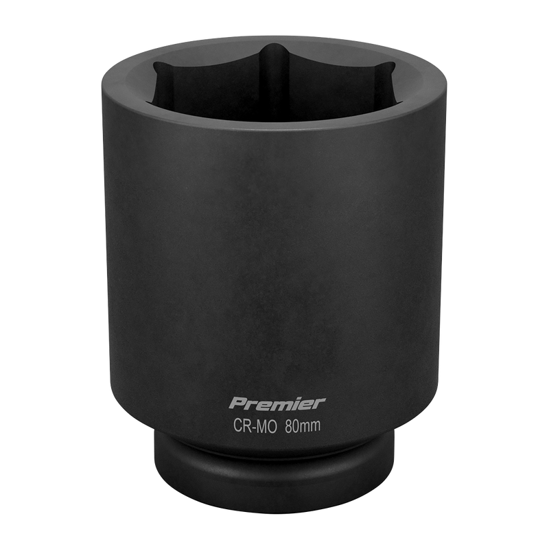 Sealey IS180D Premier Deep Impact Socket 1"Sq Drive 80mm - additional view 4