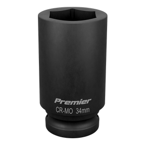 Sealey IS3434D Premier Deep Impact Socket 3/4"Sq Drive 34mm - additional view 4