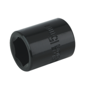 Sealey IS3815 Premier Impact Socket 3/8"Sq Drive 15mm