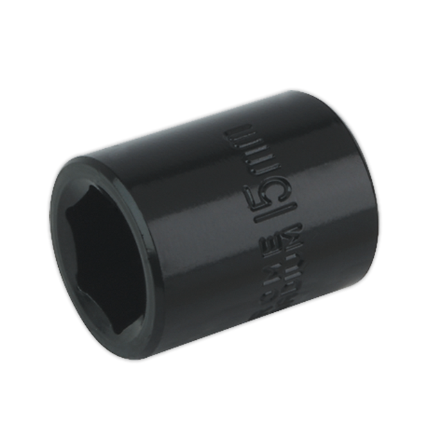 Sealey IS3815 Premier Impact Socket 3/8"Sq Drive 15mm