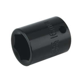 Sealey IS3816 Premier Impact Socket 3/8"Sq Drive 16mm