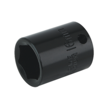 Sealey IS3816 Premier Impact Socket 3/8"Sq Drive 16mm