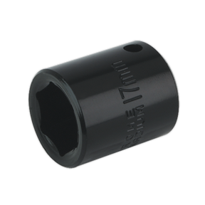 Sealey IS3817 Premier Impact Socket 3/8"Sq Drive 17mm