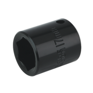 Sealey IS3817 Premier Impact Socket 3/8"Sq Drive 17mm