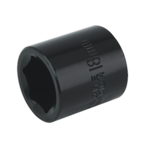 Sealey IS3818 Premier Impact Socket 3/8"Sq Drive 18mm