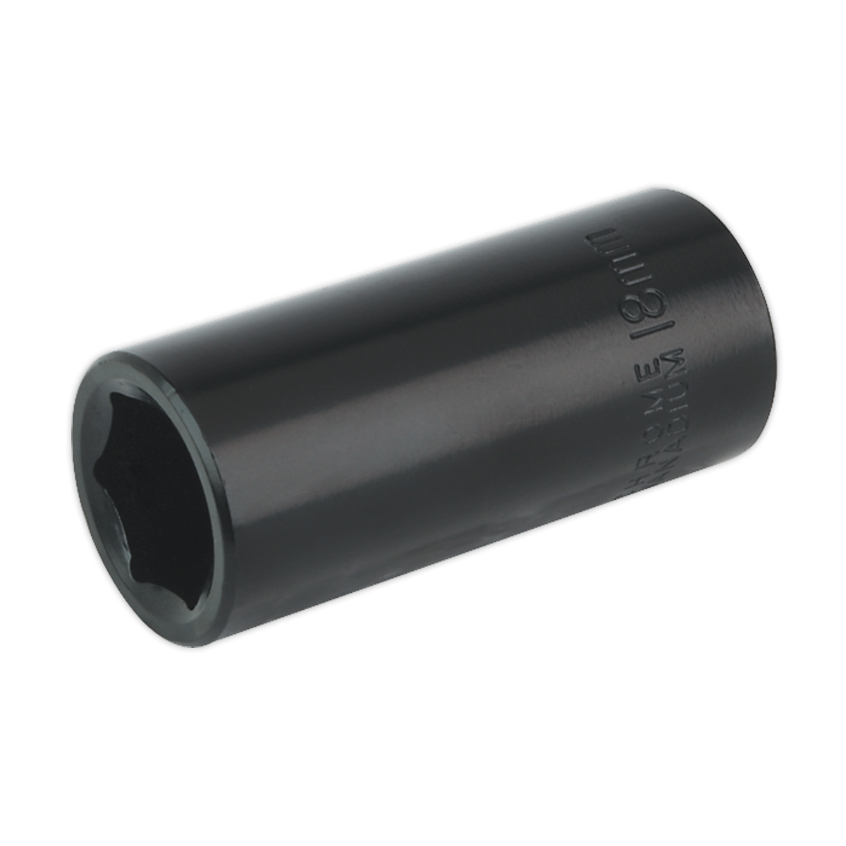 Sealey IS3818D Premier Deep Impact Socket 3/8"Sq Drive 18mm