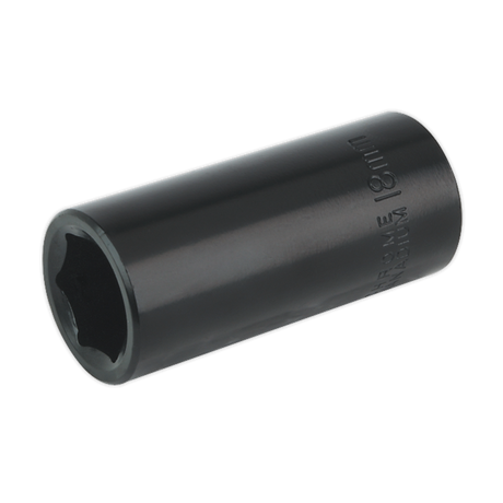 Sealey IS3818D Premier Deep Impact Socket 3/8"Sq Drive 18mm