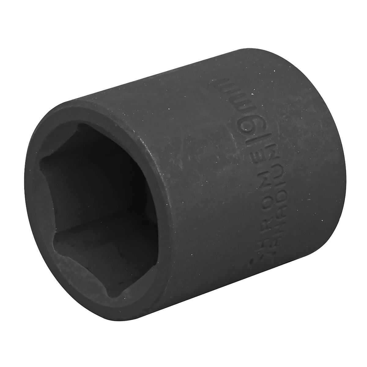Sealey IS3819 Premier Impact Socket 3/8"Sq Drive 19mm