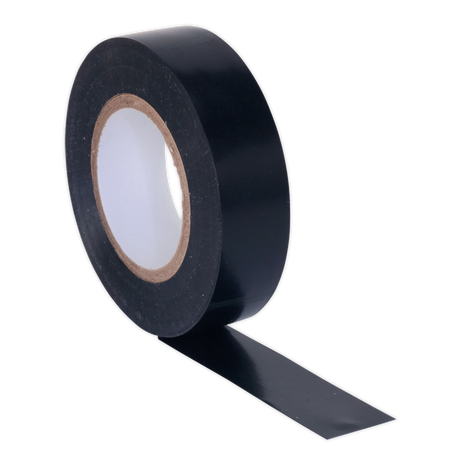 Sealey ITBLK10 PVC Insulating Tape 19mm x 20m, Black - Pack of 10