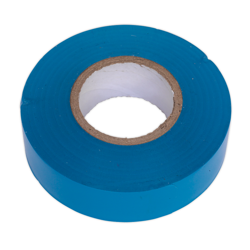 Sealey ITBLU10 PVC Insulating Tape 19mm x 20m, Blue - Pack of 10 - additional view 3