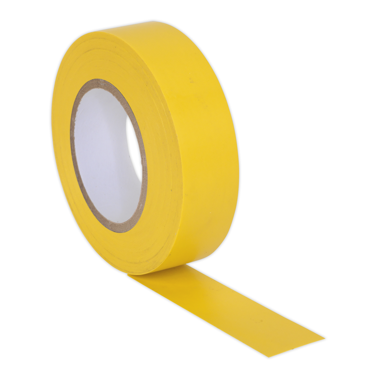 Sealey ITYEL10 PVC Insulating Tape 19mm x 20m, Yellow - Pack of 10