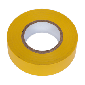Sealey ITYEL10 PVC Insulating Tape 19mm x 20m, Yellow - Pack of 10 - additional view 2