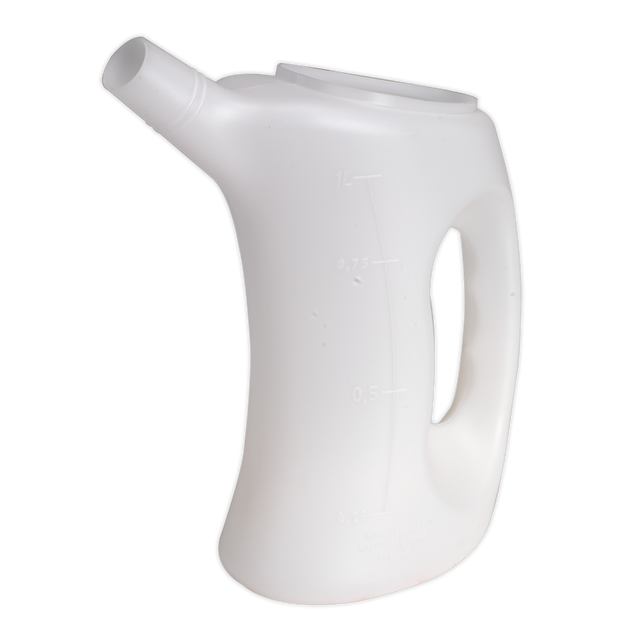 Sealey J1 Measuring Jug with Rigid Spout 1L
