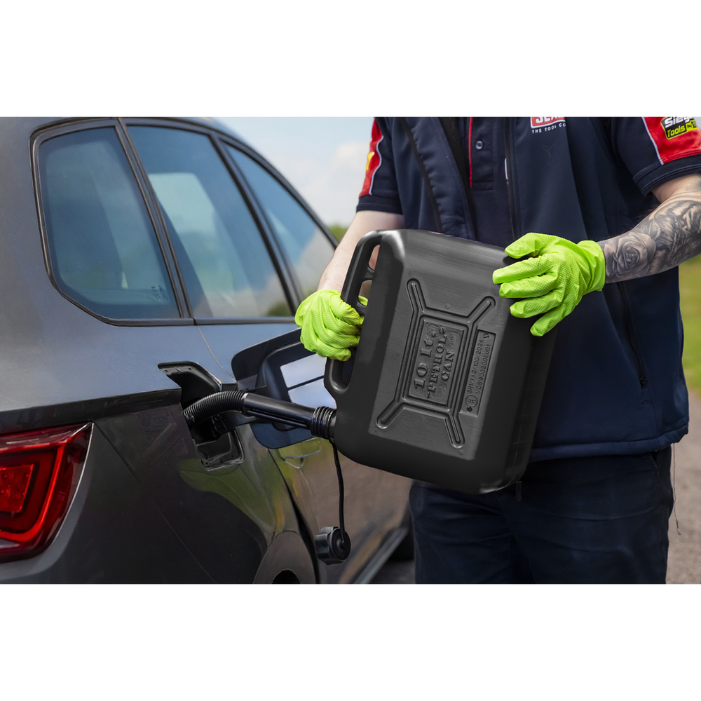 Sealey JC10PB Fuel Can 10L - Black - additional view 4