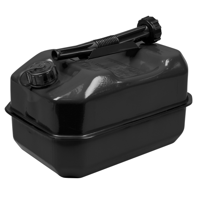 Sealey JC10RB Jerry Can 10L - Black