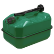 Sealey JC10RG Jerry Can 10L - Green