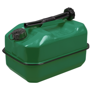 Sealey JC10RG Jerry Can 10L - Green
