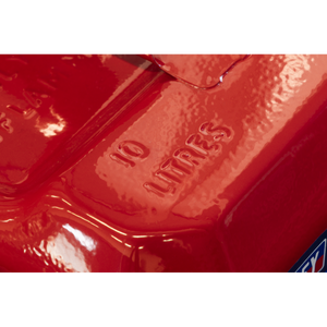 Sealey JC10RR Jerry Can 10L - Red - additional view 8