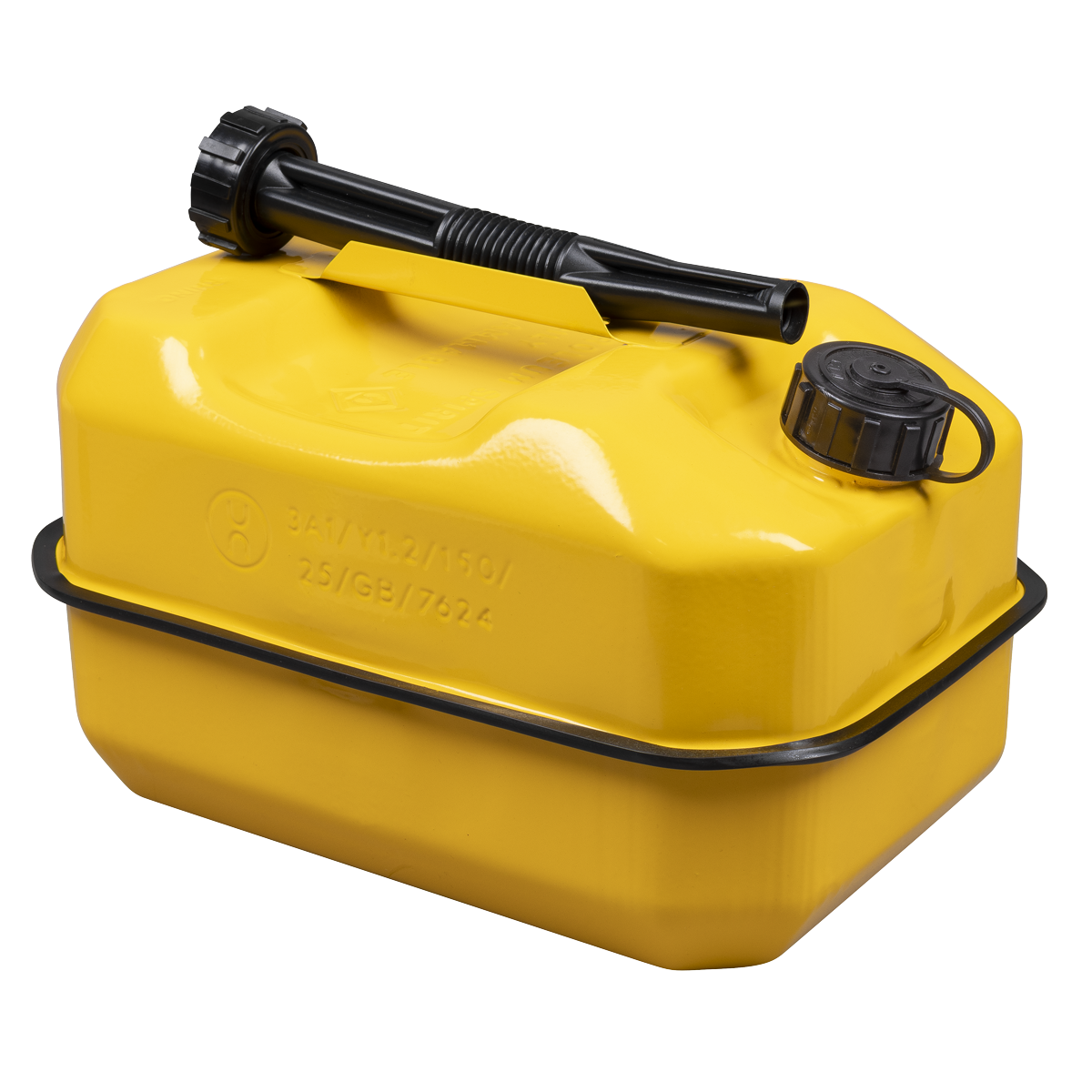 Sealey JC10RY Explosive-Safe Jerry Can 10L - Yellow - additional view 2