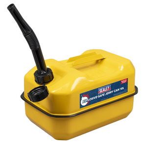 Sealey JC10RY Explosive-Safe Jerry Can 10L - Yellow - additional view 3