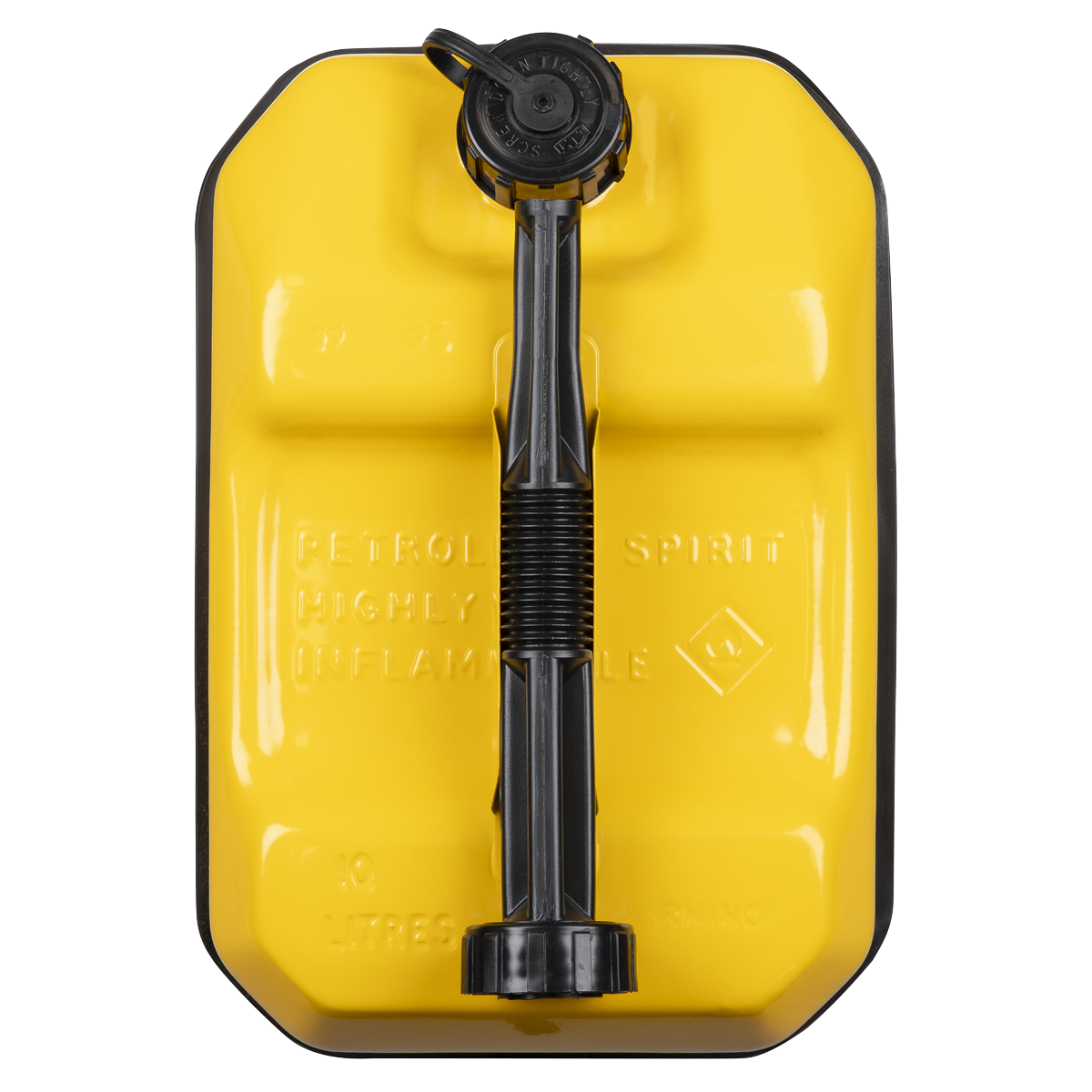 Sealey JC10RY Explosive-Safe Jerry Can 10L - Yellow - additional view 5