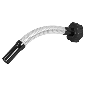 Sealey JC1SCB Flexi Pouring Spout for Screw Cap Jerry Cans - Black
