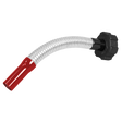 Sealey JC1SCR Flexi Pouring Spout for Screw Cap Jerry Cans - Red