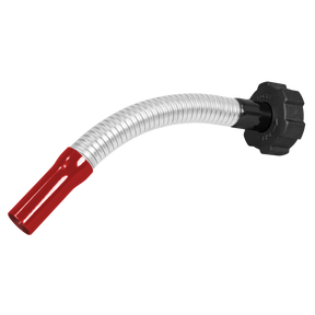 Sealey JC1SCR Flexi Pouring Spout for Screw Cap Jerry Cans - Red