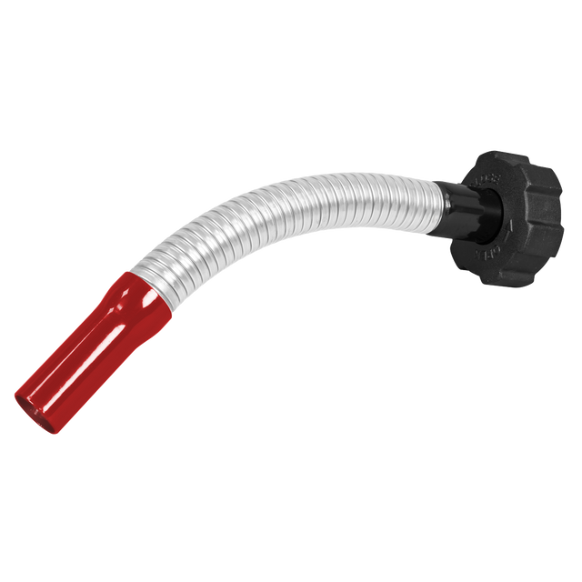 Sealey JC1SCR Flexi Pouring Spout for Screw Cap Jerry Cans - Red