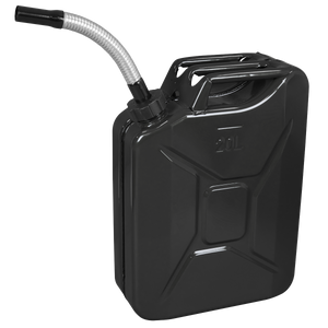 Sealey JC20SCB Screw Cap Metal Jerry Can 20L - Black - additional view 10