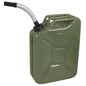 Sealey JC20SCG Screw Cap Metal Jerry Can 20L - Green - additional view 3