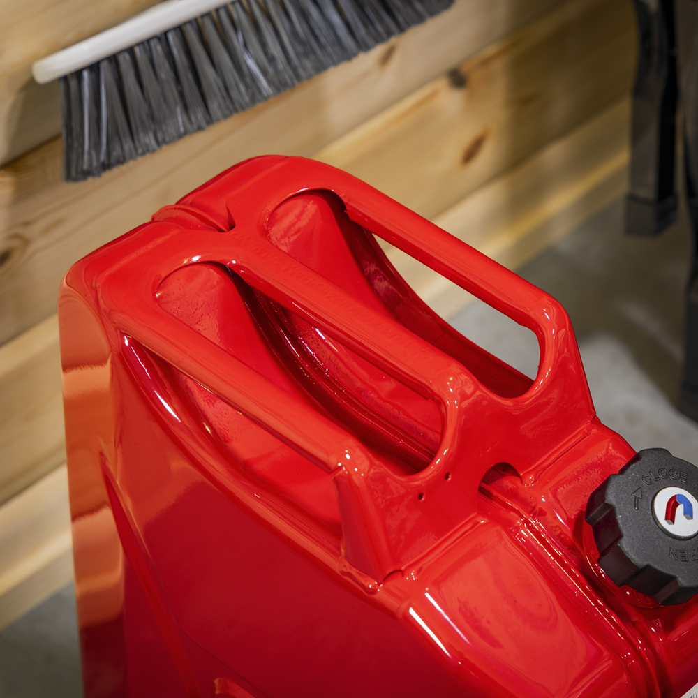 Sealey JC20SCR Screw Cap Metal Jerry Can 20L - Red - additional view 6