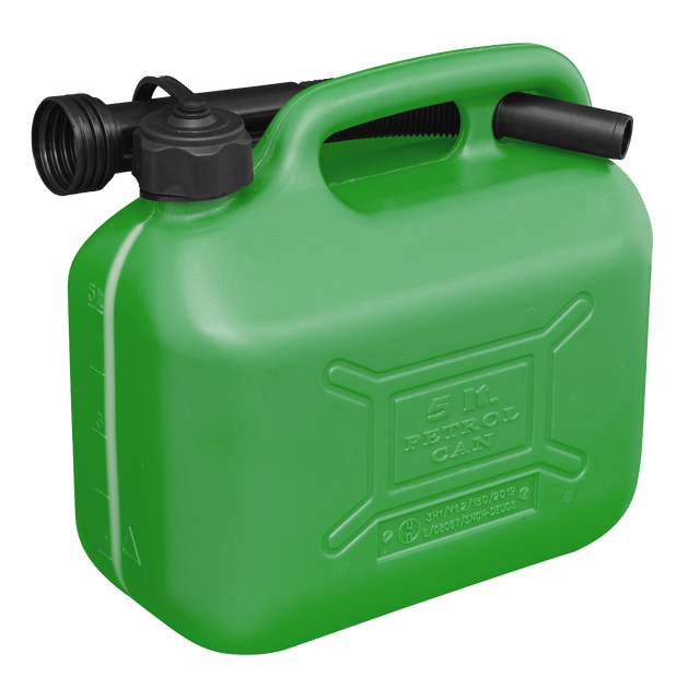 Sealey JC5G Fuel Can 5L - Green