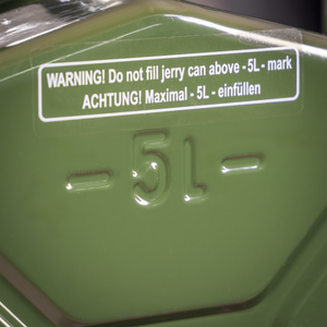Sealey JC5MG Jerry Can 5L - Green - additional view 2