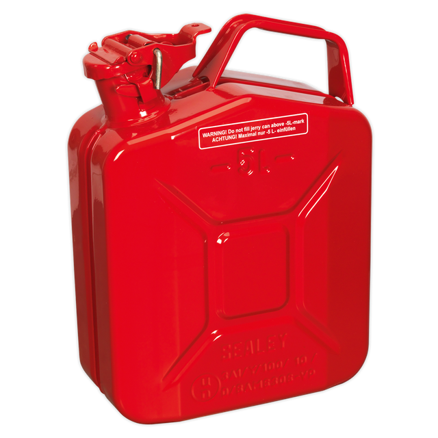 Sealey JC5MR Jerry Can 5L - Red