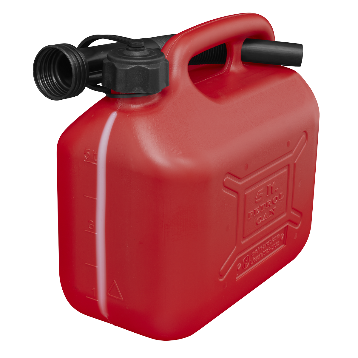 Sealey JC5R Fuel Can 5L - Red - additional view 2