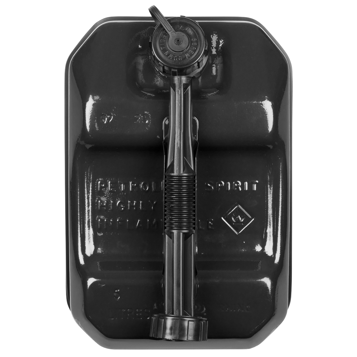 Sealey JC5RB Jerry Can 5L - Black - additional view 7