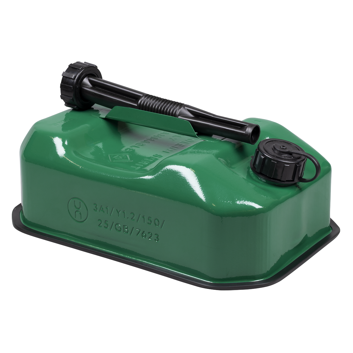 Sealey JC5RG Jerry Can 5L - Green - additional view 2