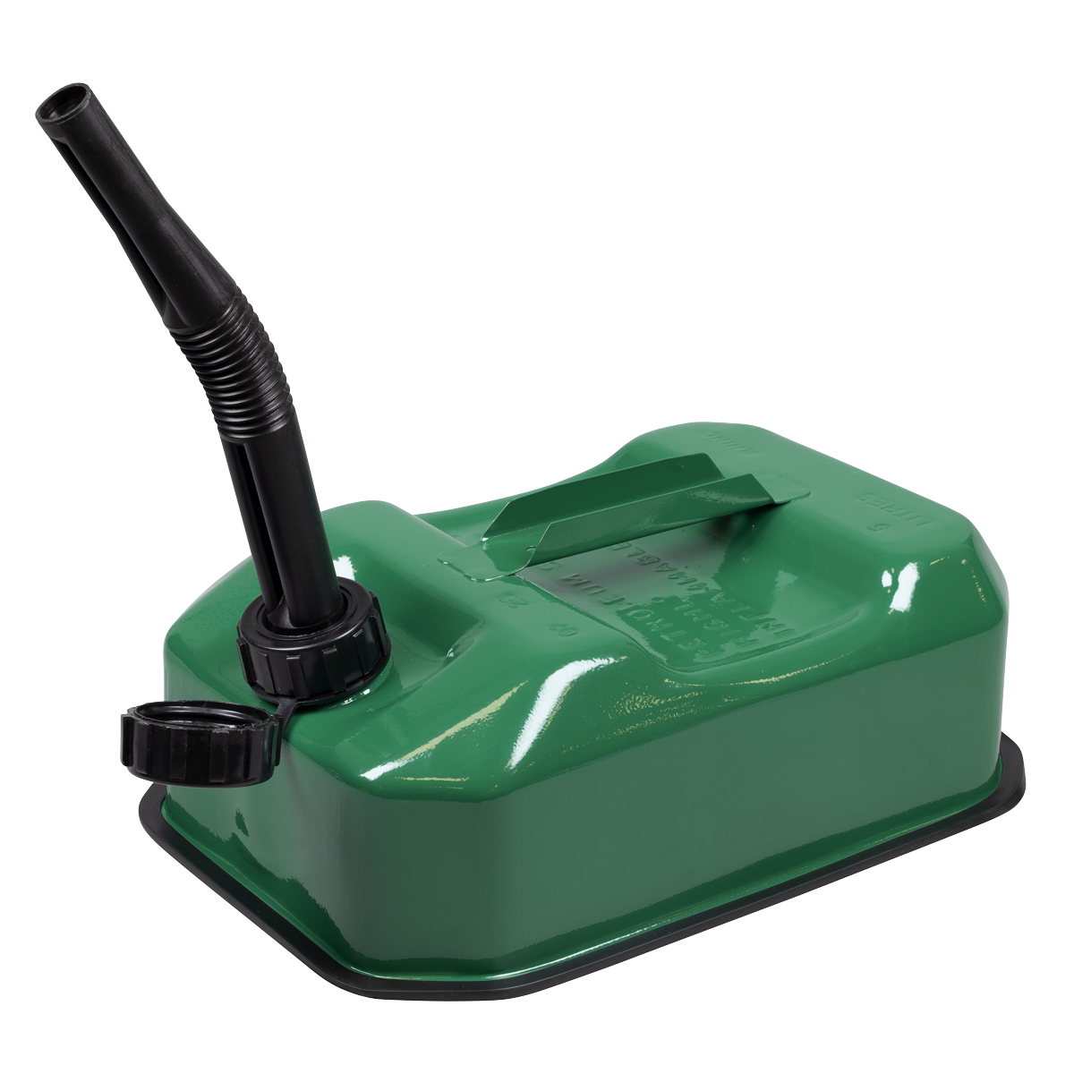 Sealey JC5RG Jerry Can 5L - Green - additional view 3