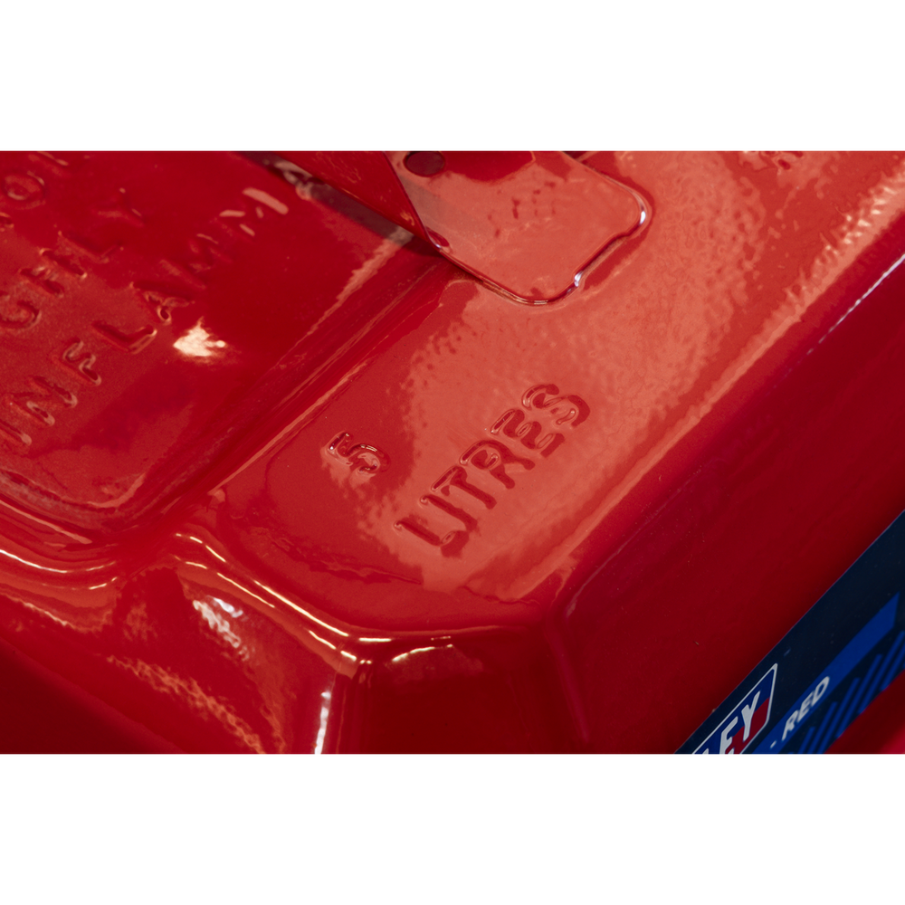 Sealey JC5RR Jerry Can 5L - Red - additional view 13