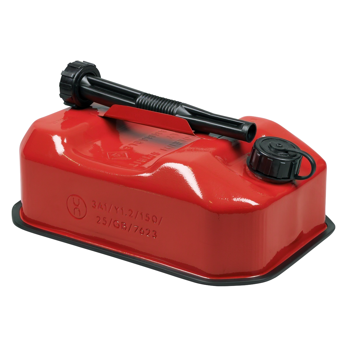Sealey JC5RR Jerry Can 5L - Red - additional view 2