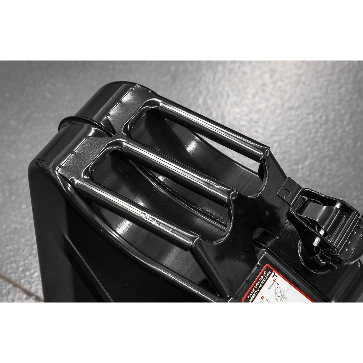 Sealey JCY20B Jerry Can 20L - Black - additional view 4