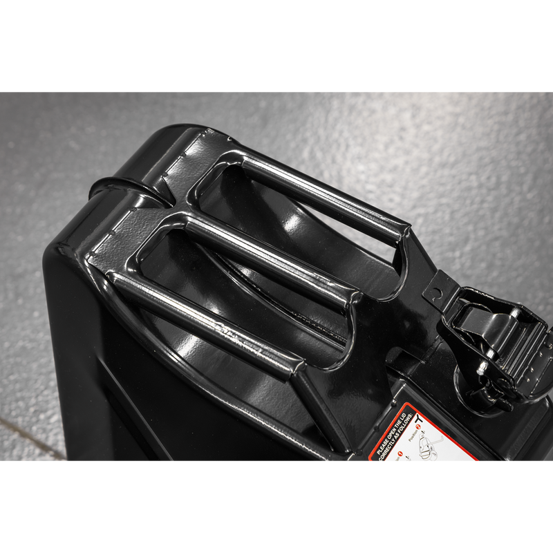 Sealey JCY20B Jerry Can 20L - Black - additional view 4