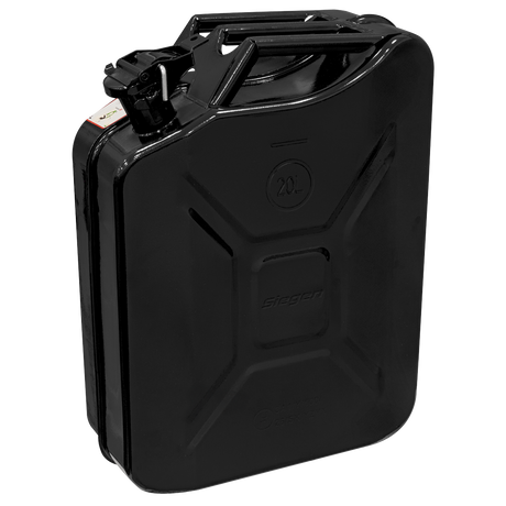 Sealey JCY20B Jerry Can 20L - Black
