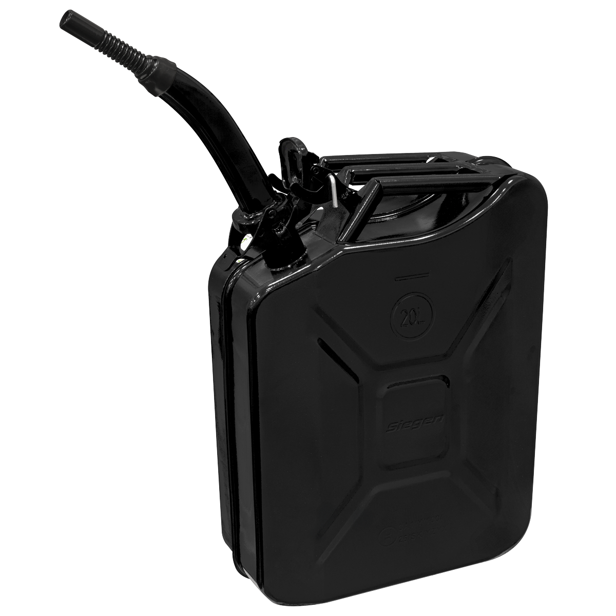 Sealey JCY20B Jerry Can 20L - Black - additional view 7